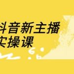 抖音新主播实操课，直播间流量运营线上实操课(18节)-赚网-2025最新网赚项目网，副业网！