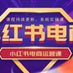小红书电商运营实操课，​新手从0~1落地实操-赚网-2025最新网赚项目网，副业网！